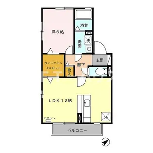 千葉県千葉市花見川区武石町2【アパート】の間取り