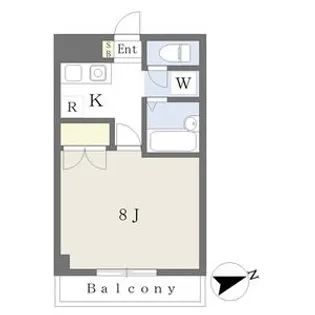 ロイヤルプラザ郡山【7階】の間取り