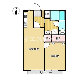 メゾンVII【1階】の間取り