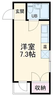 戸田ルーベンス【3階】の間取り