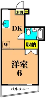 メイゾンヒロ【2階】の間取り