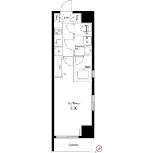東京都千代田区神田三崎町2【マンション】の間取り