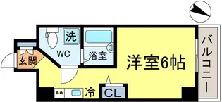 THEパームス新小岩【11階】の間取り
