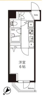 Totsu Residence 渋谷本町【7階】の間取り