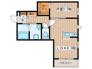 Casa di tutti【2階】の間取り