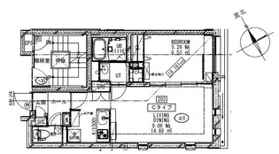 ザハウス祐天寺【2階】の間取り