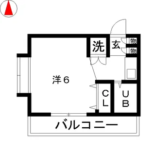 セリニティ塩釜口【3階】の間取り