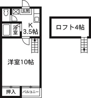 ミタホーム韮塚【2階】の間取り