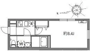 グランピア中野坂上【3階】の間取り