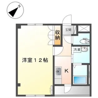 セレニティー【1階】の間取り