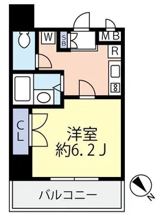東京都豊島区東池袋5【マンション】の間取り