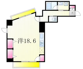 カミュー松戸北小金【7階】の間取り
