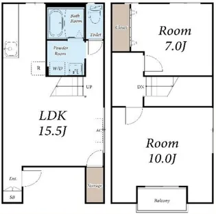 フェリーチェハウス町田【1階】の間取り