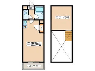 シティコート太宰府【2階】の間取り