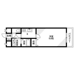 アンプルール フェール パルフェ【3階】の間取り