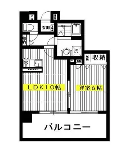 東京都練馬区向山1【マンション】の間取り