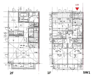 岡山県岡山市北区津島東2【一戸建】の間取り