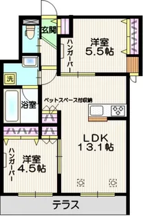 埼玉県さいたま市中央区本町東1【マンション】の間取り
