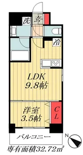 千葉県市川市南行徳1【マンション】の間取り