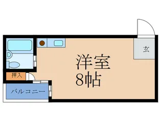 ぐりーんはいむ【2階】の間取り
