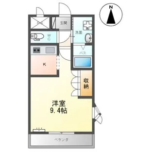 ルミエール【2階】の間取り