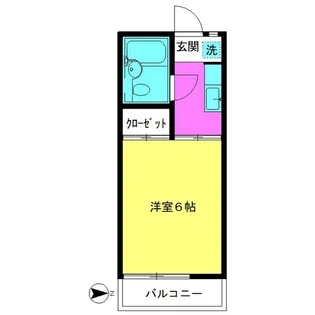 シティシャルロット【2階】の間取り