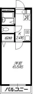 東京都品川区西大井5【マンション】の間取り