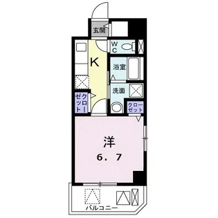 サニーレジデンス 高槻【7階】の間取り