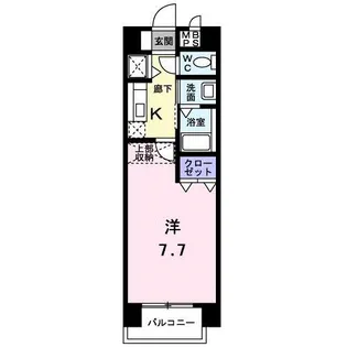 ストリートサイドレジデンス【4階】の間取り