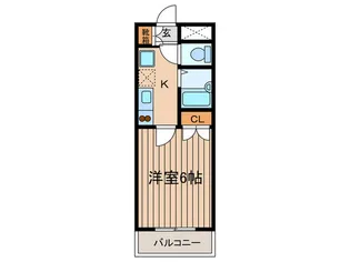 K-squareの間取り