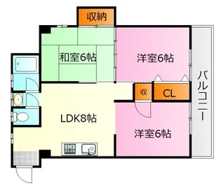 石光ビル【5階】の間取り