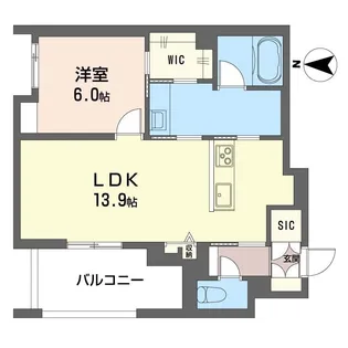 センターレジデンス グランデ【3階】の間取り