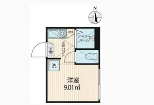 カーサローズ【1階】の間取り