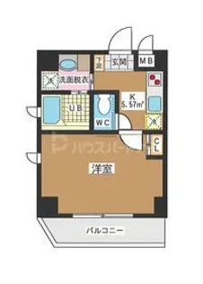 Fier de Shalom【5階】の間取り