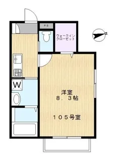 NEST HAUS【1階】の間取り