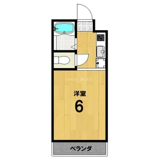 シャトーニシムラ【4階】の間取り