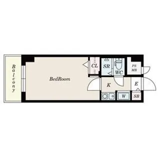S-FORT錦糸町【11階】の間取り
