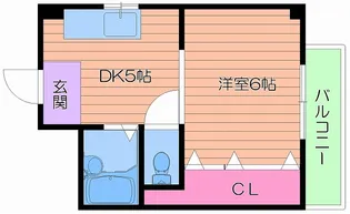 サカエマンション【3階】の間取り