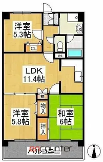 MaCハイムアネックス【3階】の間取り