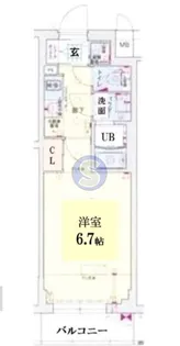 ソルテラス京都東寺HOMARE【1階】の間取り