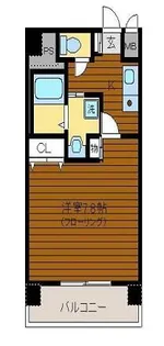 アブニール小田原【3階】の間取り