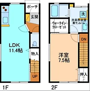 L Arc D棟の間取り