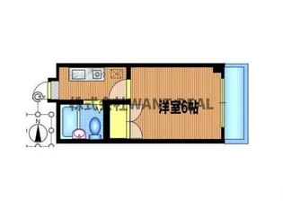 ヴィレッジハウス北烏山【4階】の間取り