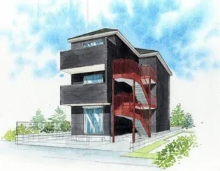 神奈川県横浜市神奈川区子安台1【アパート】の外観