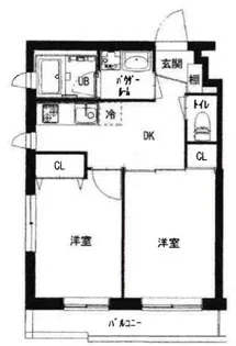 モント中馬込【2階】の間取り