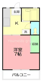 第2田中ハイツ【2階】の間取り