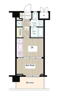 コンチェルト杉並【4階】の間取り