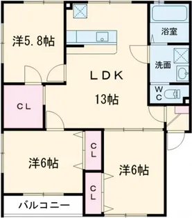 T-SELECT【1階】の間取り