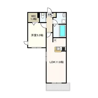 マイン南吉祥寺【1階】の間取り