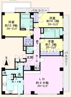 プリマヴェーラディ ミタ【2階】の間取り